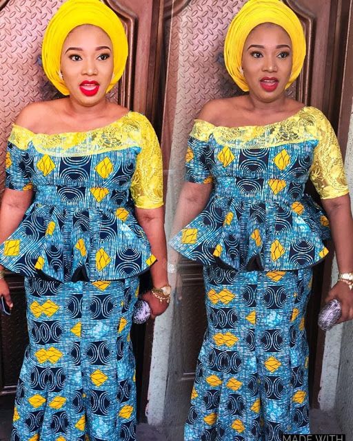 Top 2019 Fascinating Ankara Skirt and Blouse - Hairstyles 2u