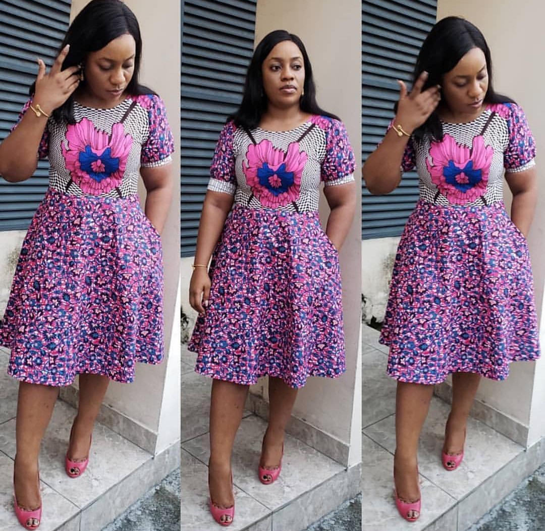 Quality Ladies Short Flare Gown Dress in Ikeja - Clothing, Annybe  Collection | Jiji.ng