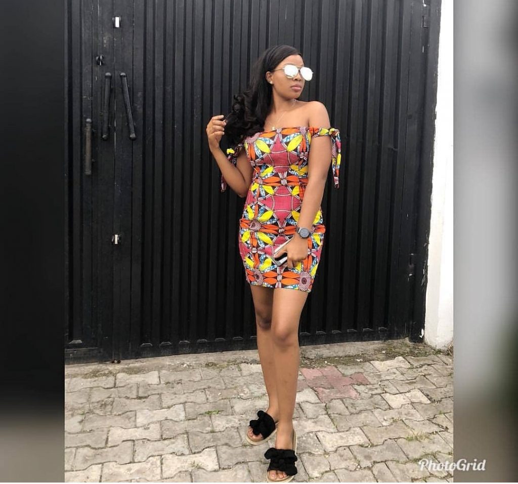 hot ankara short gown styles