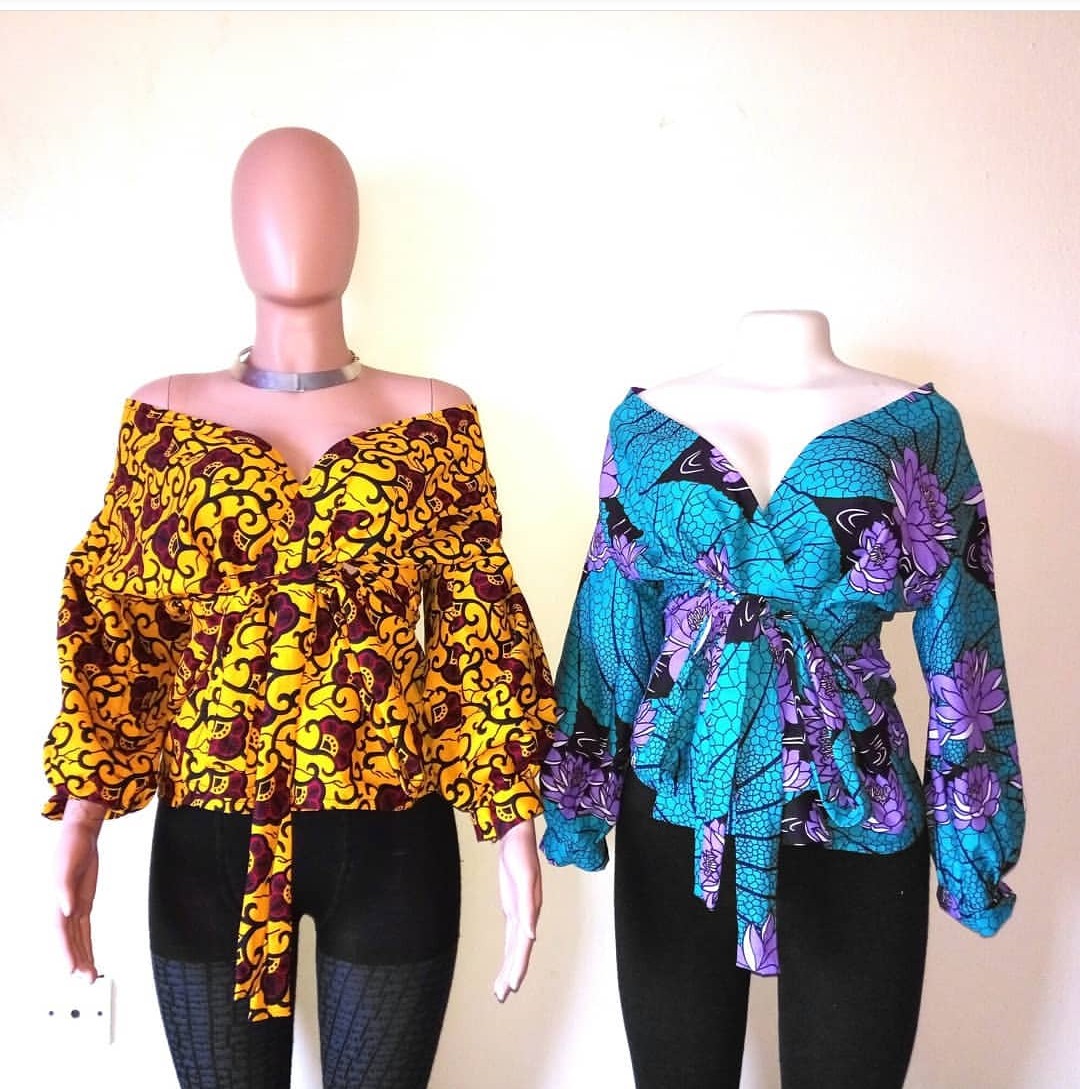 ankara crop tops 2020