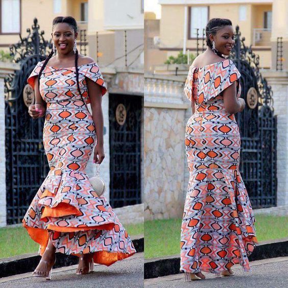 Creative Ankara Long Gown Styles for 2020 - Hairstyles 2u