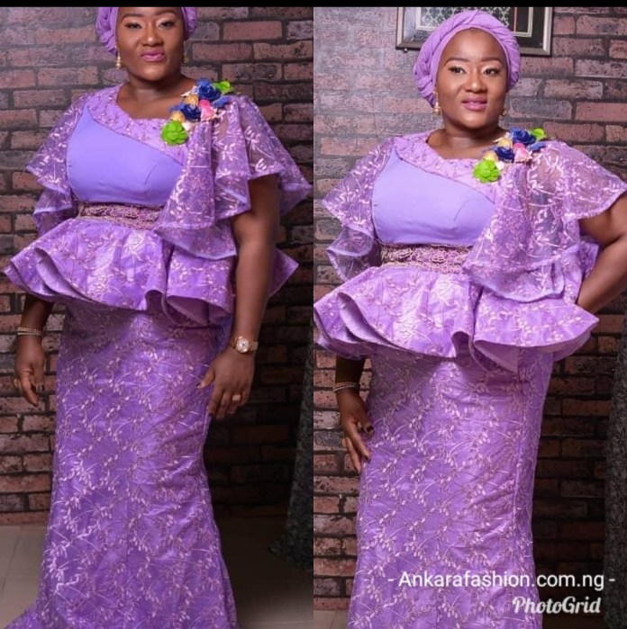 nigerian lace skirt and blouse styles 2019