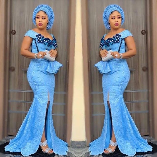 Top Spectacular Asoebi Gown Styles - Hairstyles 2u