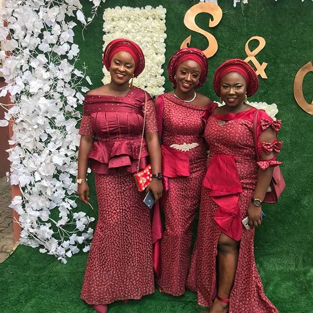 New Aso Ebi Lace Styles for Wedding Vibes - Hairstyles 2u