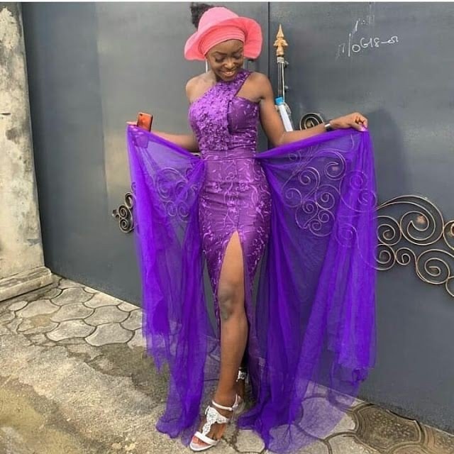 Gorgeous Beguiling Asoebi Gown Styles - Hairstyles 2u