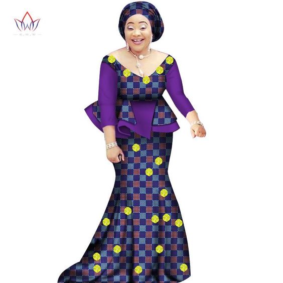 trending ankara skirt and blouse