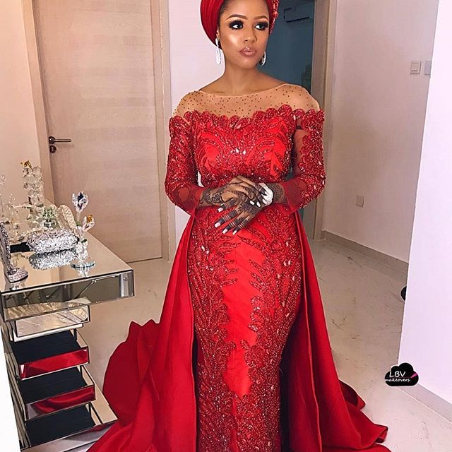 New Aso Ebi Lace Styles for Wedding Vibes - Hairstyles 2u