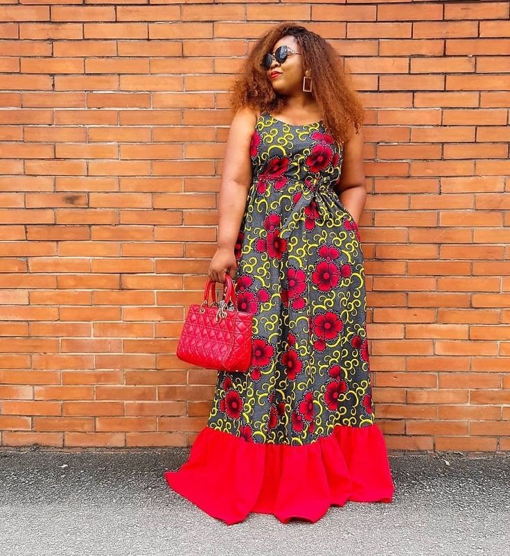 Latest Pretty Long Ankara Gowns - Hairstyles 2u