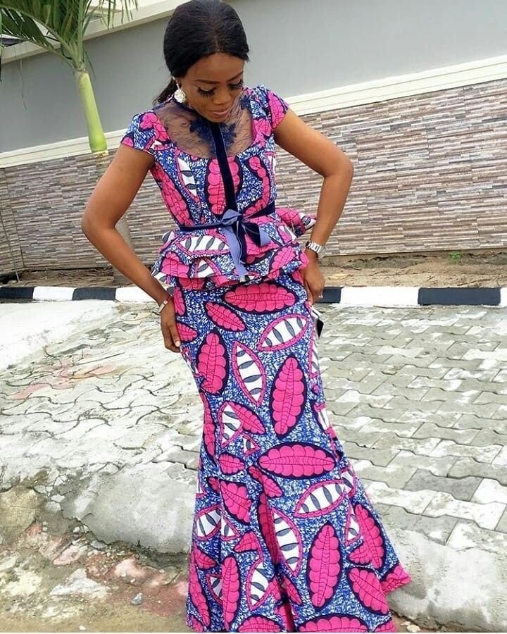 Latest Attractive Ankara Long Gowns 2020 - Hairstyles 2u