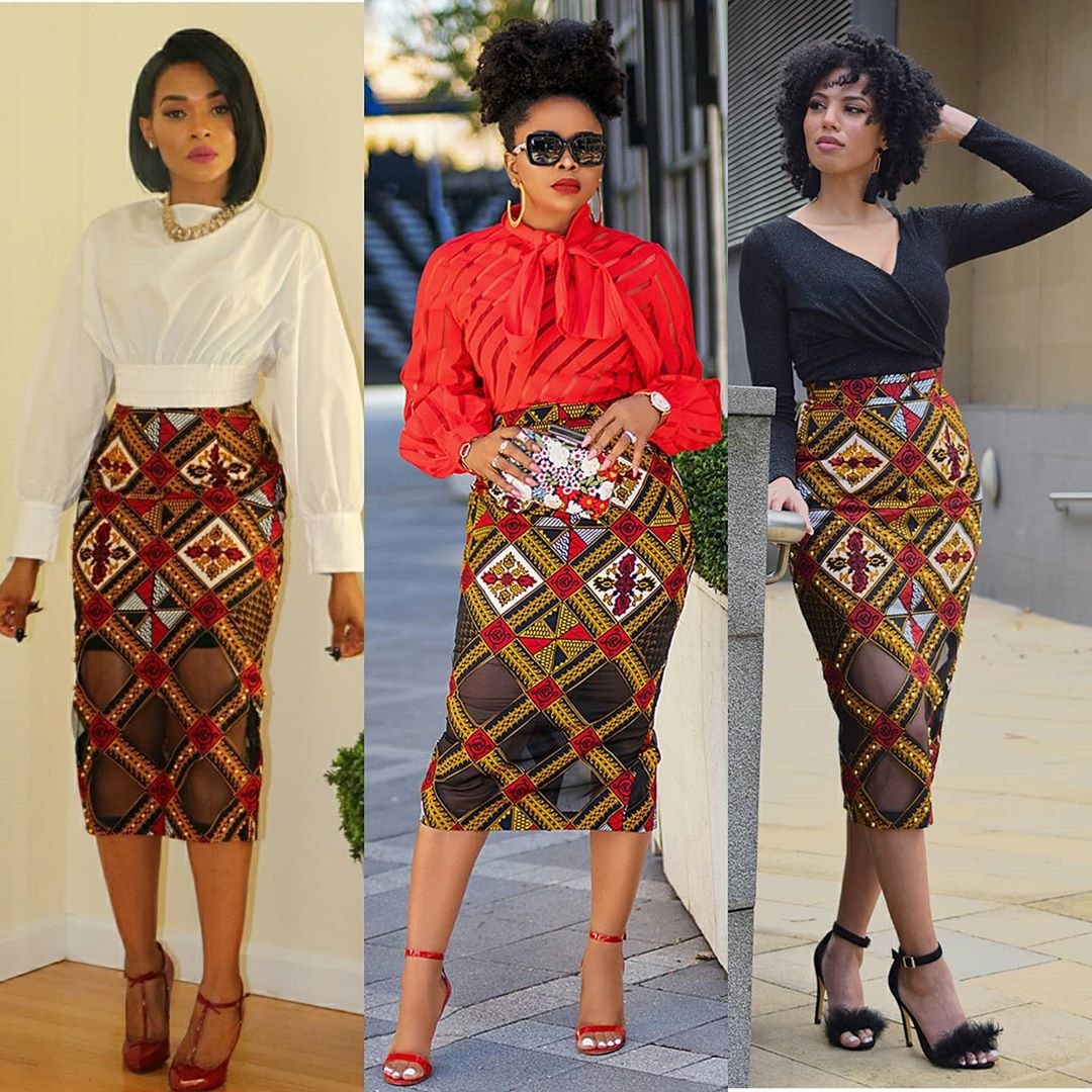 The latest big collection of African Fashion Skirts 2020 - Hairstyles 2u