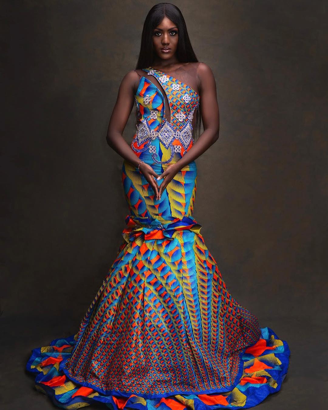 NEW ELEGANT ANKARA MERMAID GOWNS - Hairstyles 2u