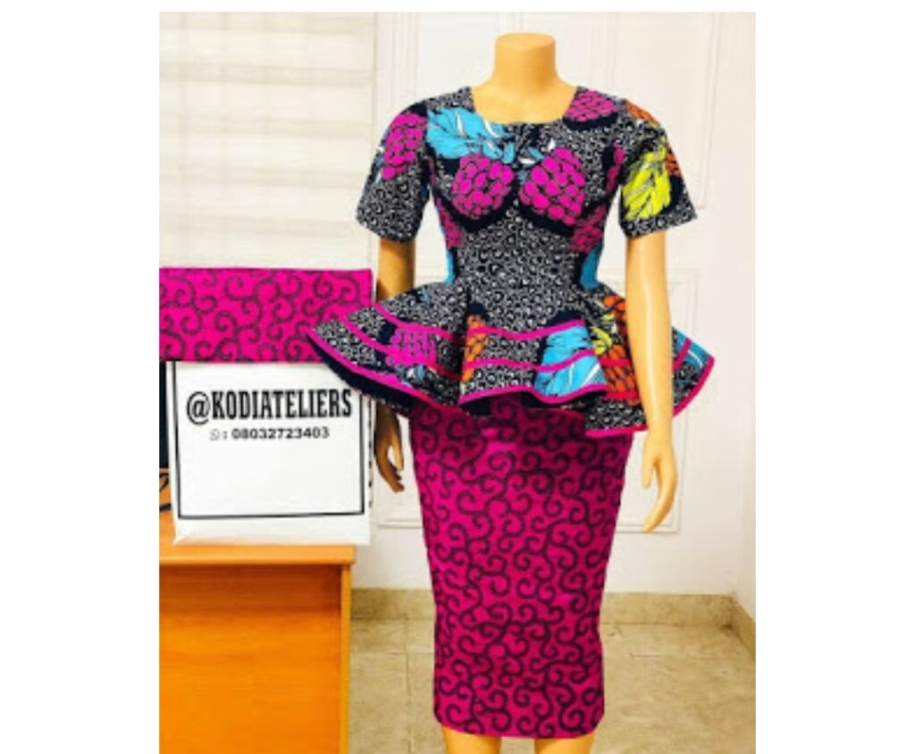 Latest Ankara Skirt and Blouse Styles for Classy Ladies - Hairstyles 2u