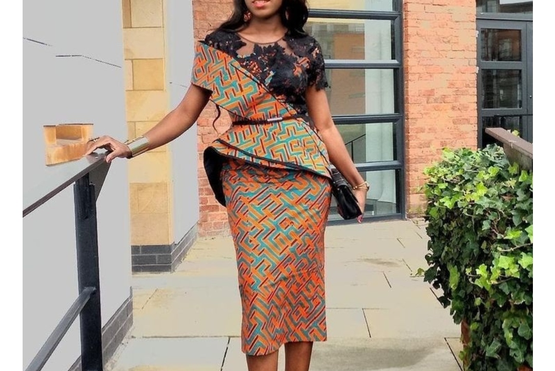 Look At Ankara Gorgeousness In Short Gown